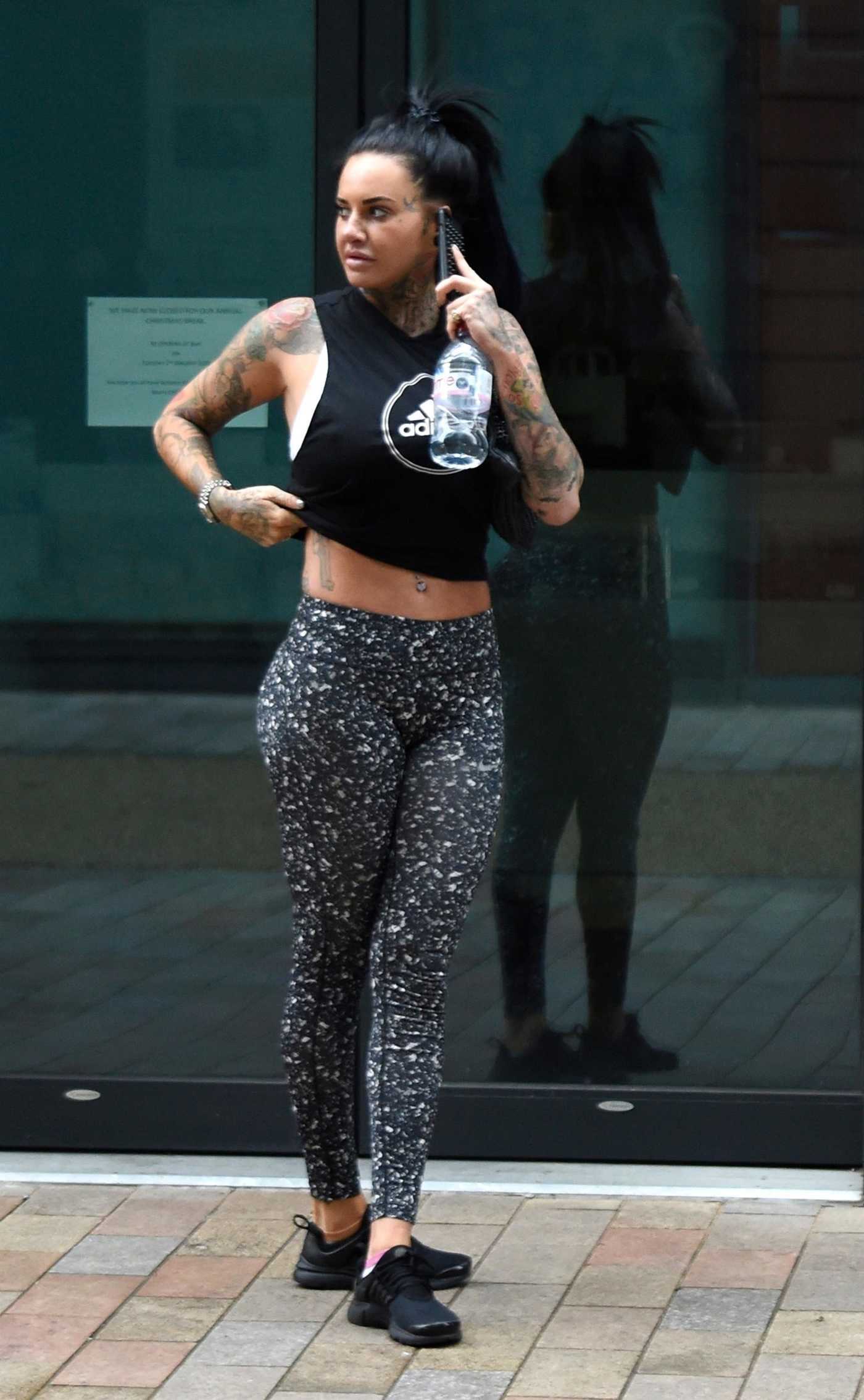 Jemma Lucy Shows Off Her Tattooed Body In Spain Celebrity