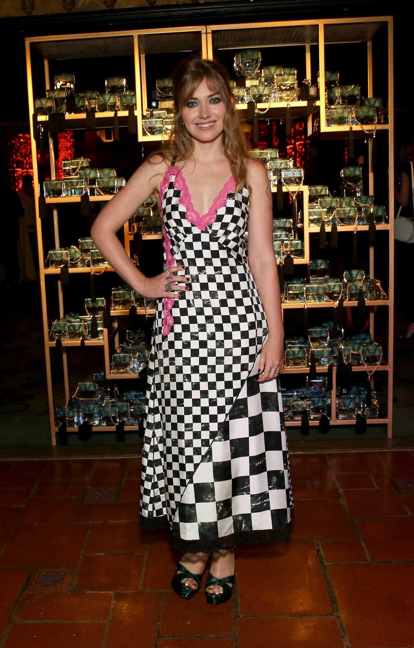 Imogen Poots at the Marc Jacobs Divine Decadence Fragrance Dinner in Los Angeles 07/21/2016