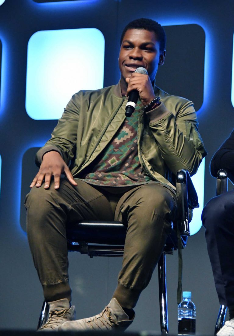 John Boyega at the Star Wars Celebration in London 07/17/2016-1