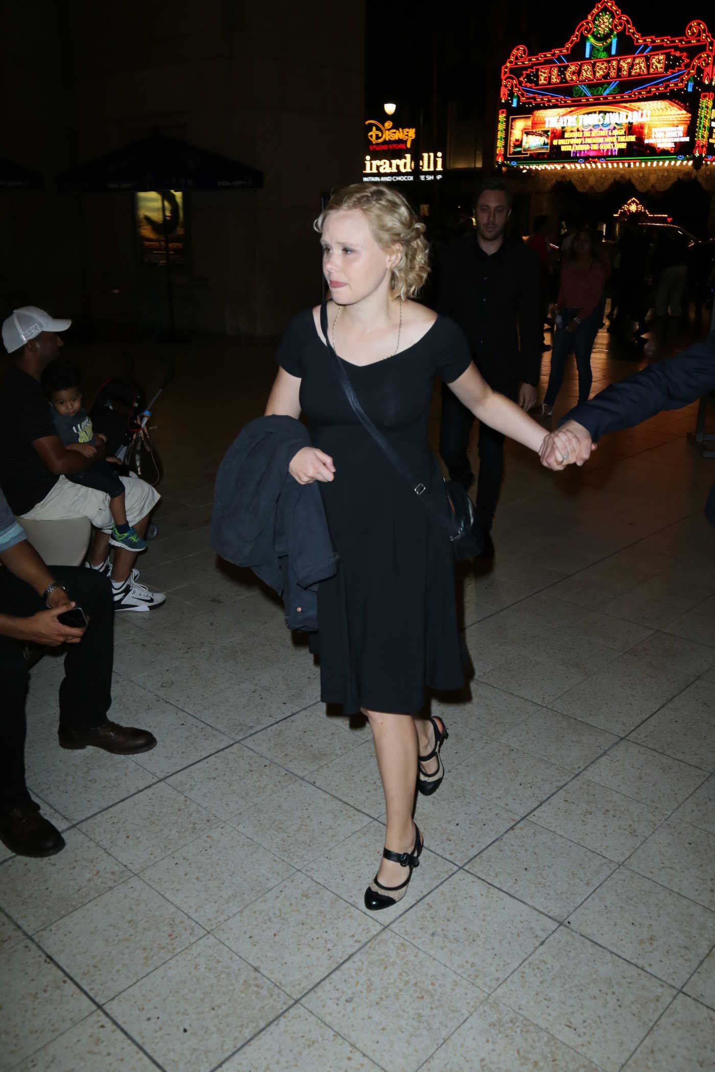 Alison Pill Arrives to Dolby Theatre in Hollywood 08/15/2016