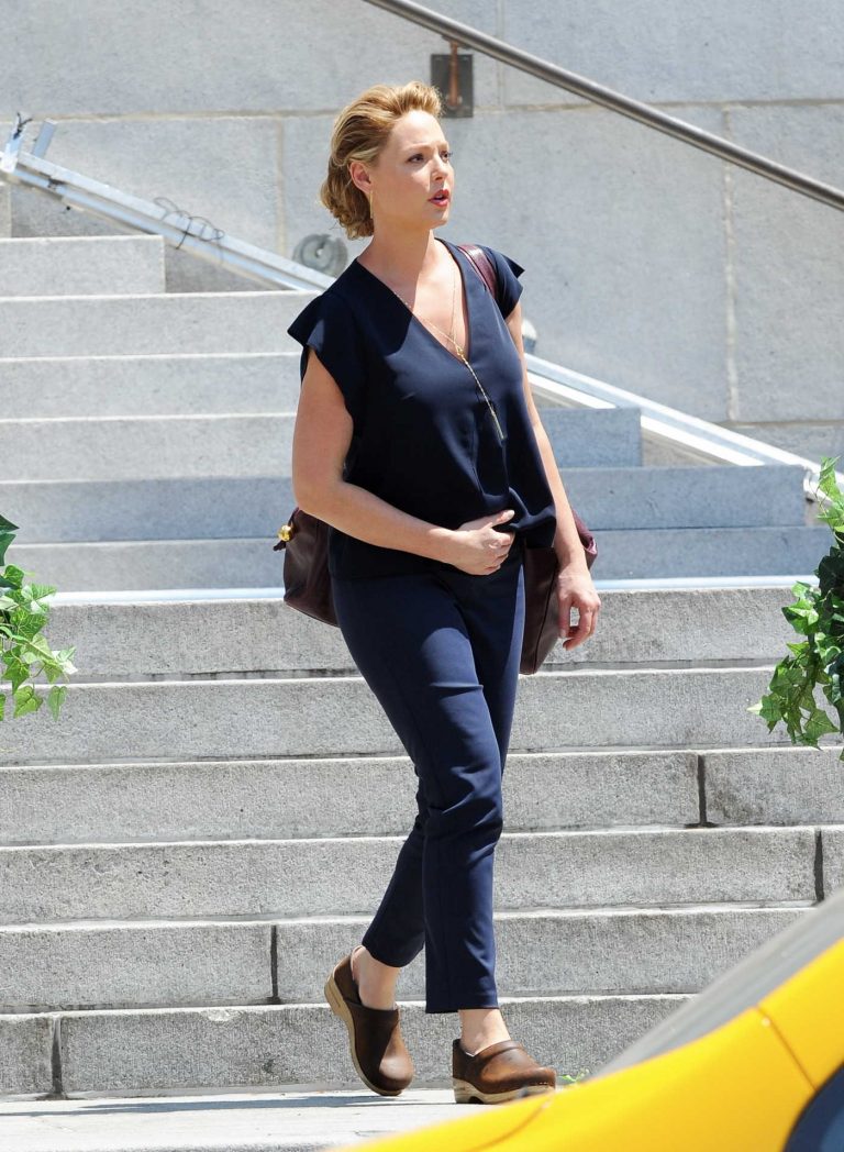 Katherine Heigl on the Set of the TV Show Doubt in Los Angeles 08/02/2016-1