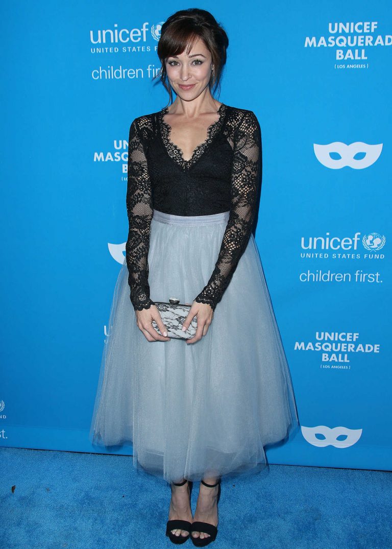 Autumn Reeser at the 2016 UNICEF Masquerade Ball in Los Angeles 10/27/2016-1