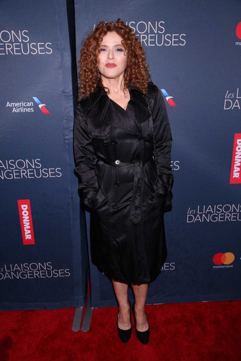 Bernadette Peters at Opening Night of Les Liaisons Dangereuses at the Booth Theatre in New York 10/30/2016-1