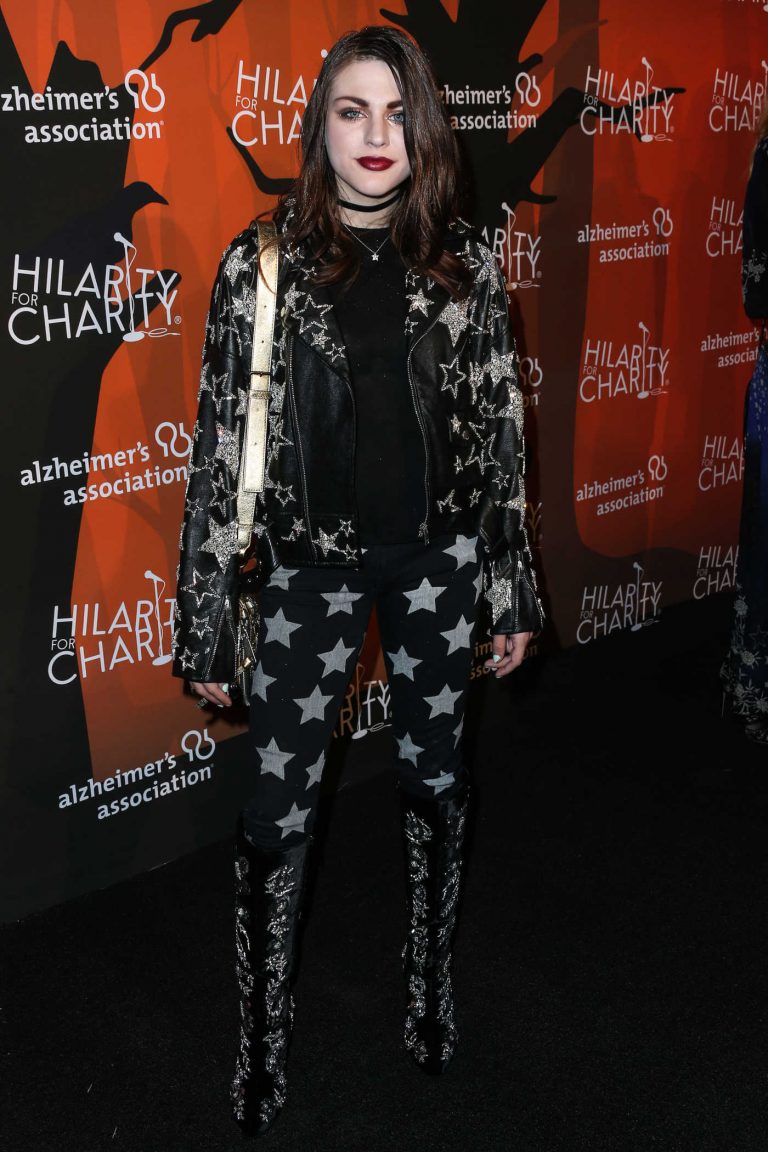Frances Bean Cobain at the Hilarity for Charity's 5th Annual Variety Show in Los Angeles 10/15/2016-1