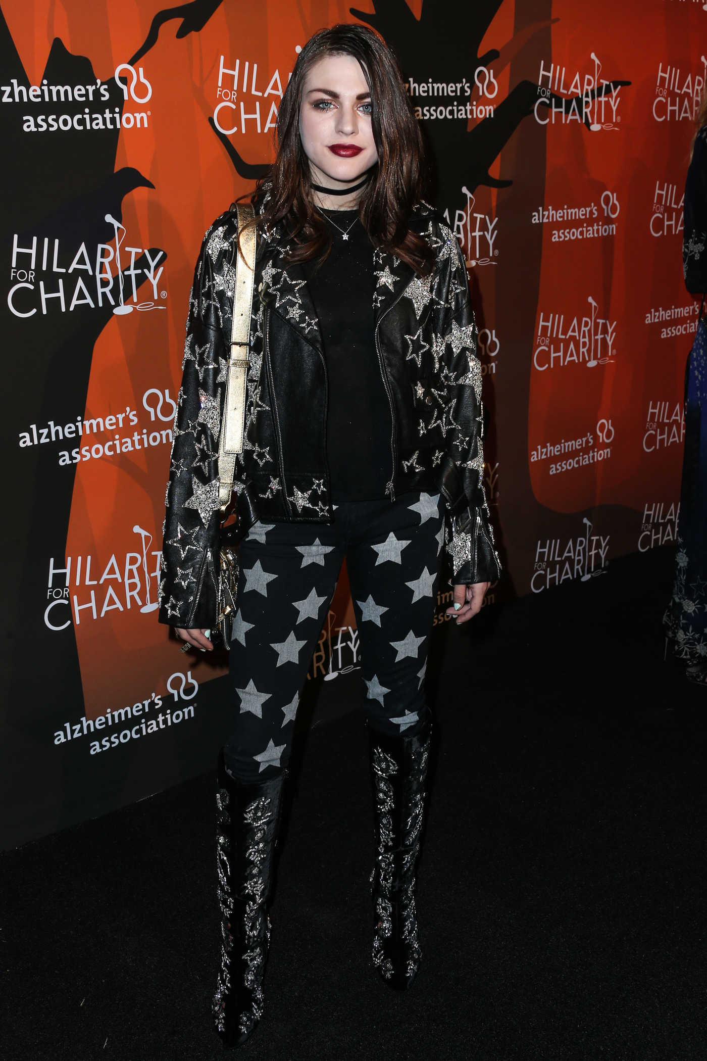 Frances Bean Cobain at the Hilarity for Charity's 5th Annual Variety Show in Los Angeles 10/15/2016