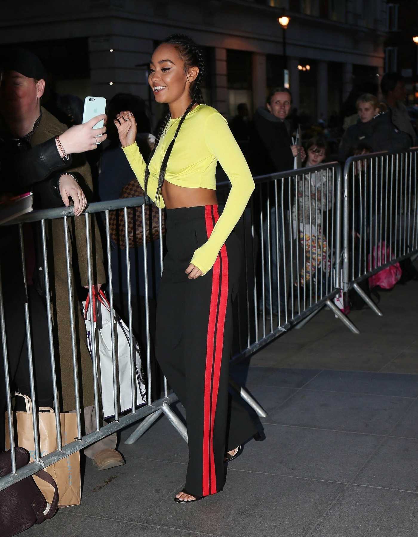 Leigh-Anne Pinnock Arrives at the One Show in London 10/19/2016
