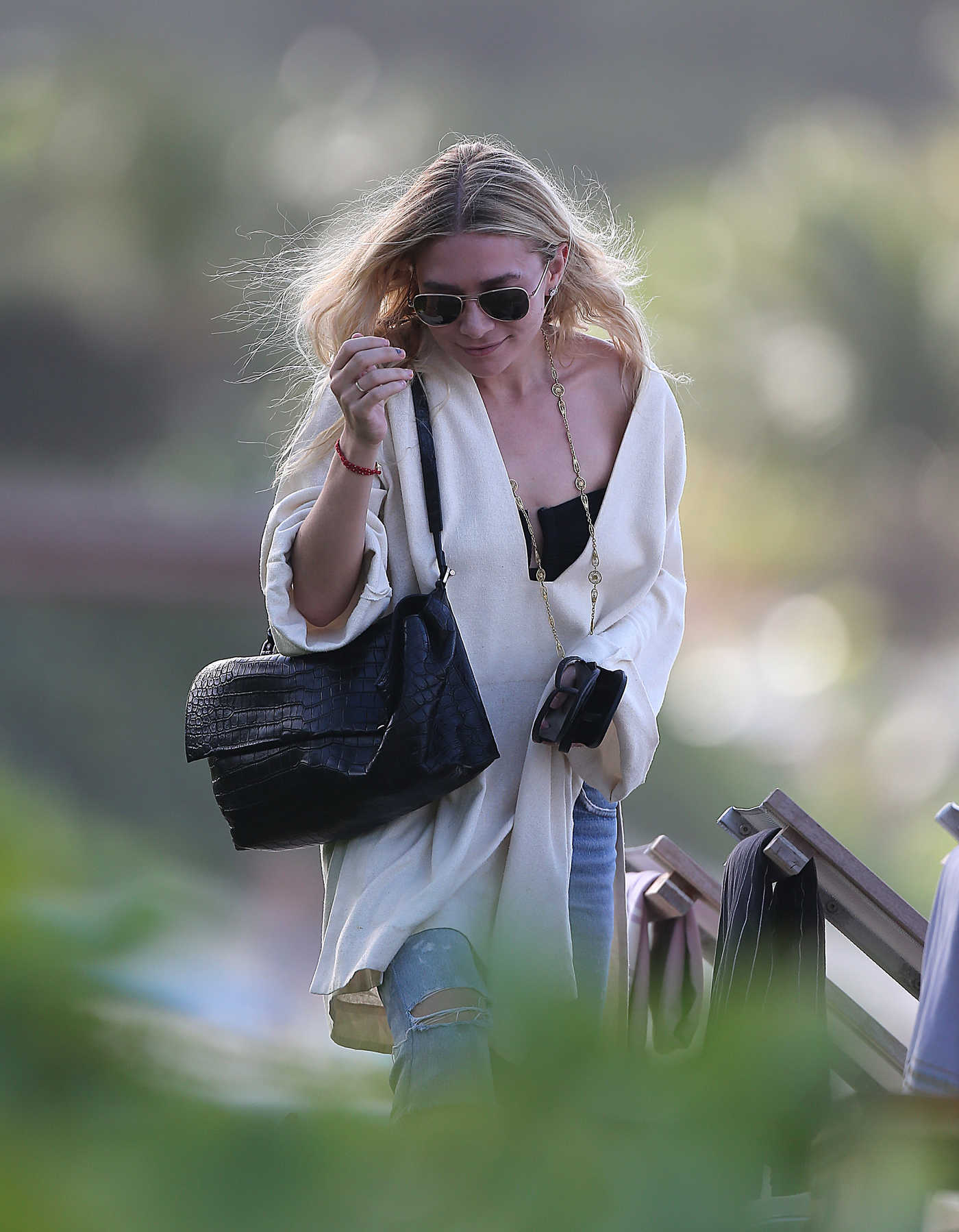 Ashley Olsen Was Seen on Vacation in St Barth 12/29/2016