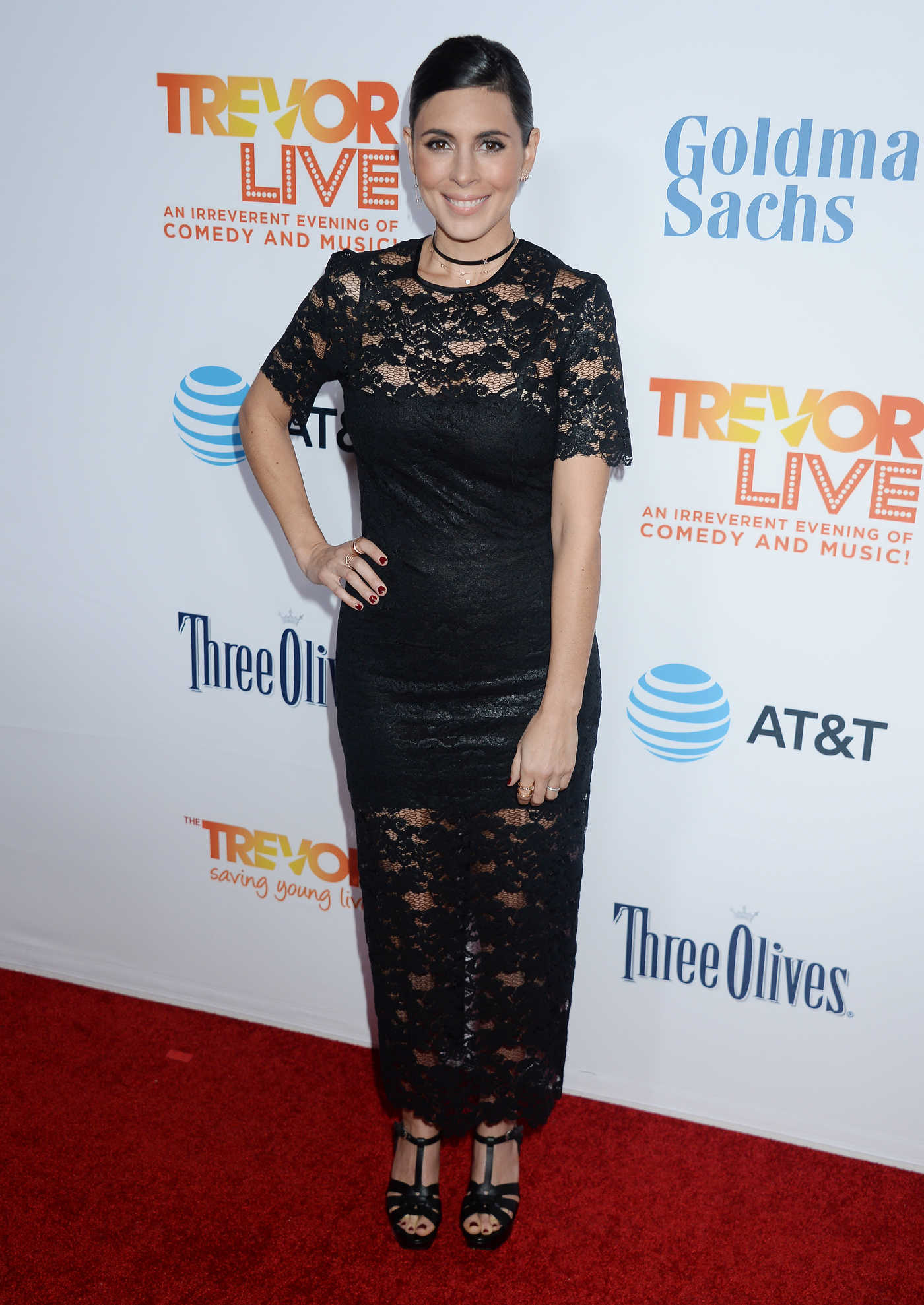 Jamie-Lynn Sigler at the TrevorLIVE Fundraiser in Los Angeles 12/04/2016