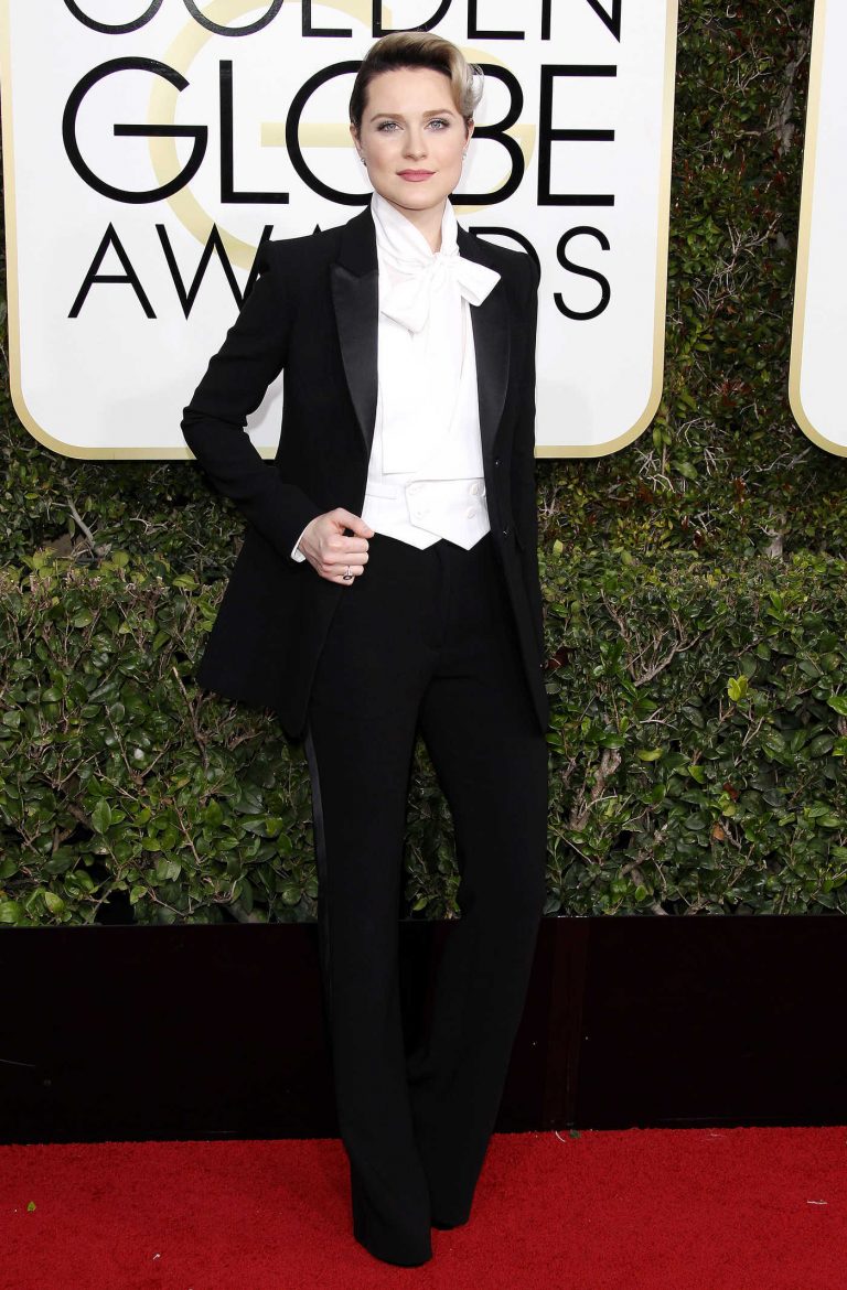 Evan Rachel Wood at the 74th Annual Golden Globe Awards in Beverly Hills 01/08/2017-1