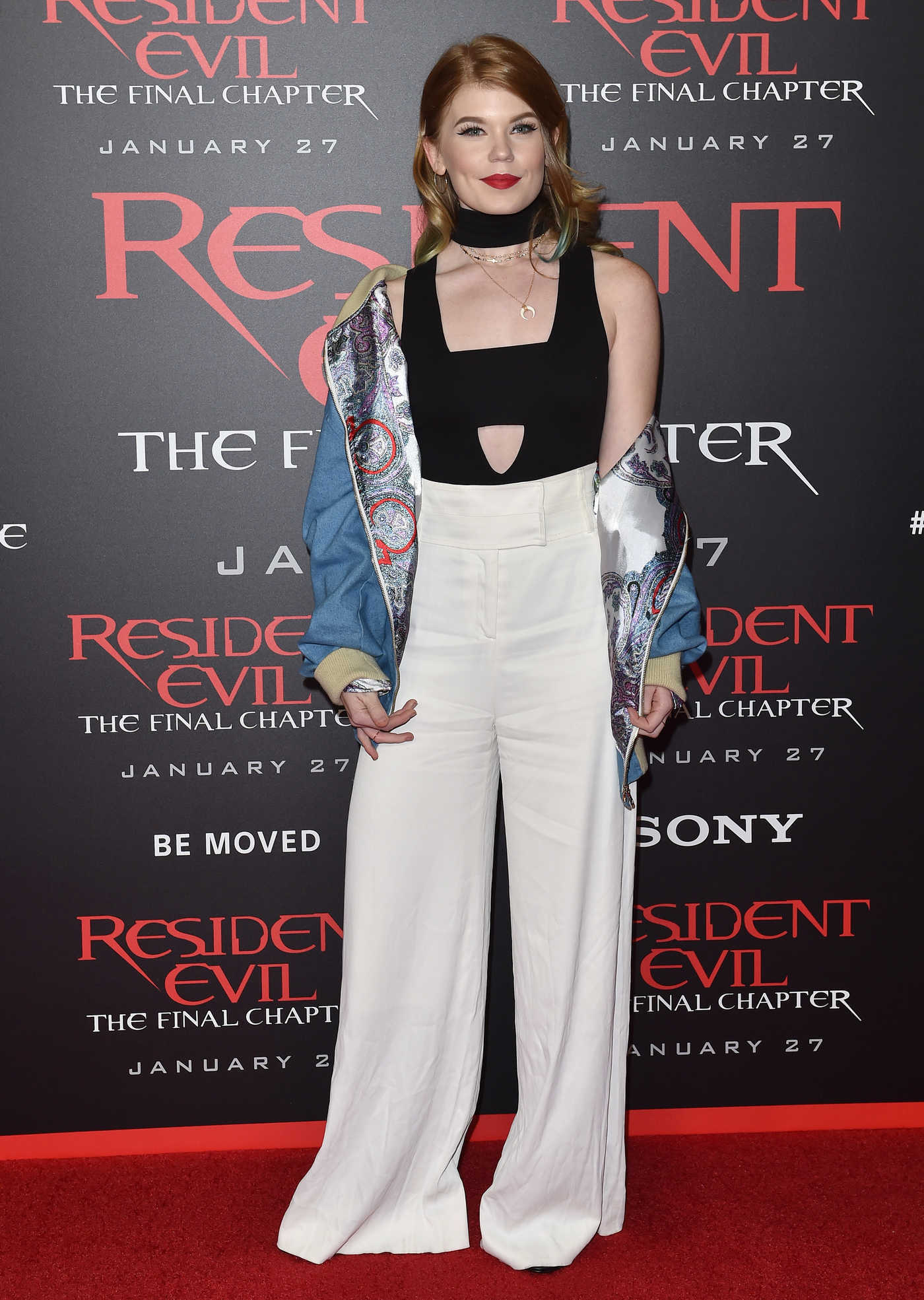 Jody Steel at the Resident Evil: The Final Chapter Premiere at the Regal Cinema in Los Angeles 01/23/2017