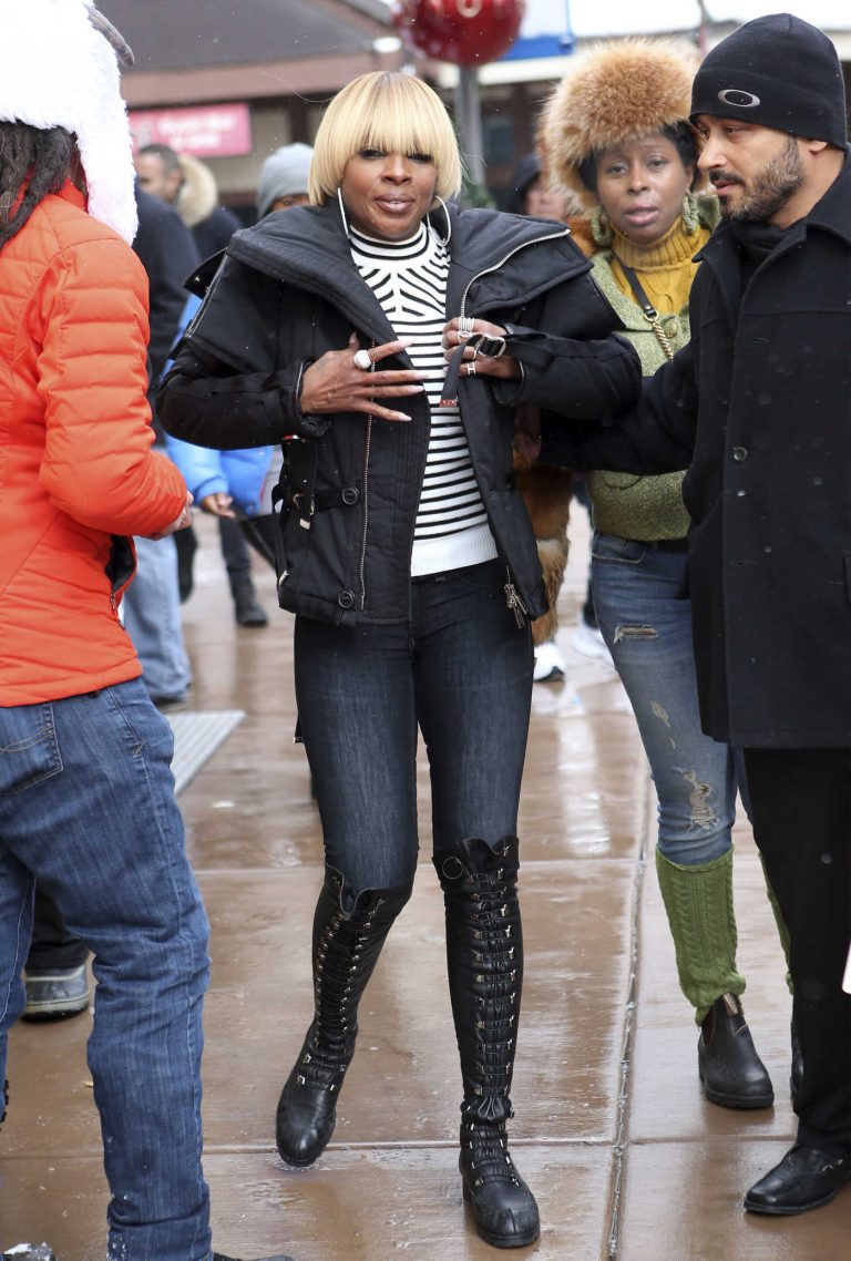 Mary J. Blige Was Seen Out in Park City During Sundance Film Festival 01/21/2017-1