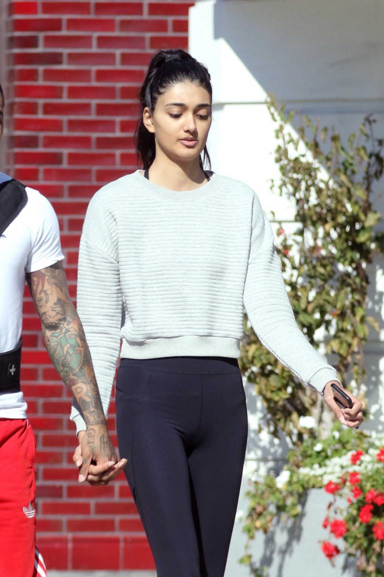 Neelam Gill With Boyfriend J Stash Was Seen Out West Hollywood 01/27/2017-1