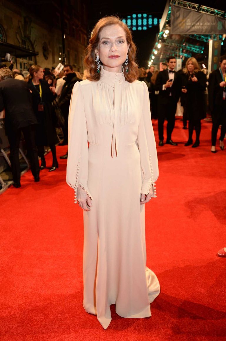 Isabelle Huppert at the 70th Annual EE British Academy Film Awards in London 02/12/2017-1