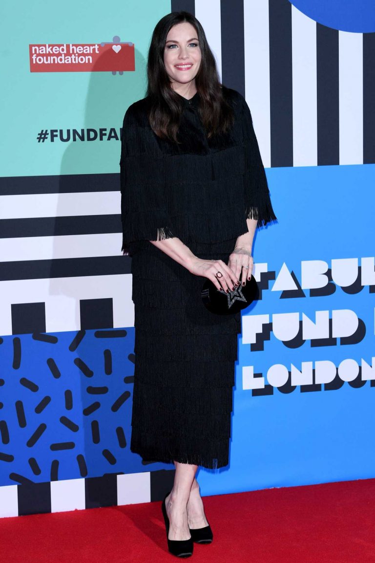 Liv Tyler at the Naked Heart Foundation Fabulous Fund Fair in London 02/21/2017-1
