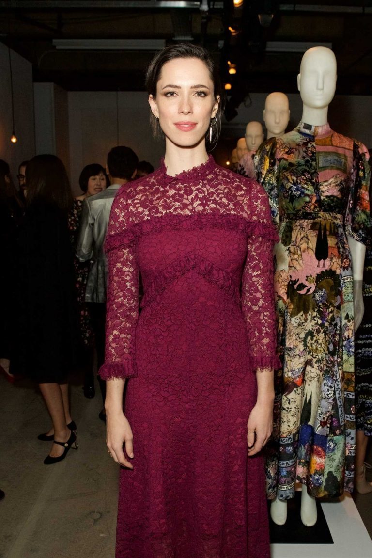 Rebecca Hall at Erdem and Selfridges Dinner During the London Fashion Week 02/20/2017-1
