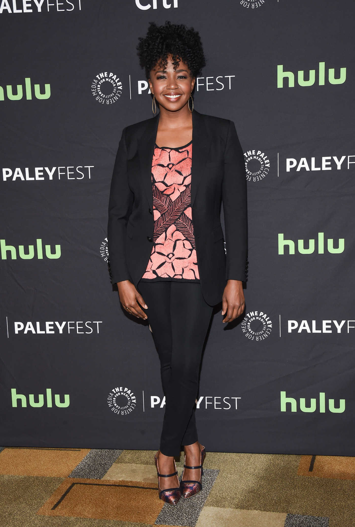 Jerrika Hinton at the 34th Annual PaleyFest in Los Angeles 03/19/2017