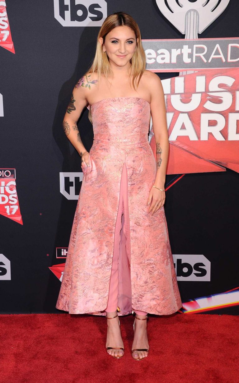 Julia Michaels at the iHeartRadio Music Awards in Los Angeles 03/05/2017-1