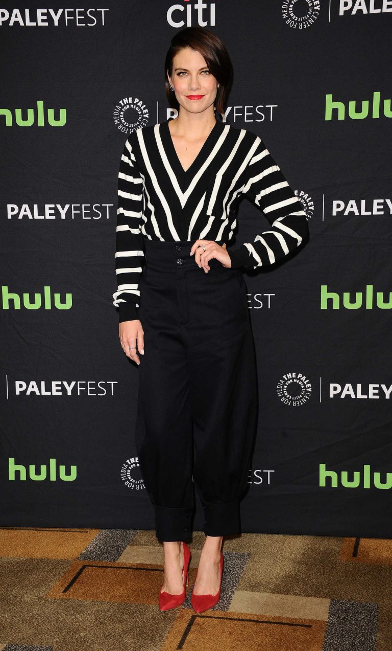 Lauren Cohan at The Walking Dead Presentation During the 34th Annual PaleyFest in LA 03/17/2017-1