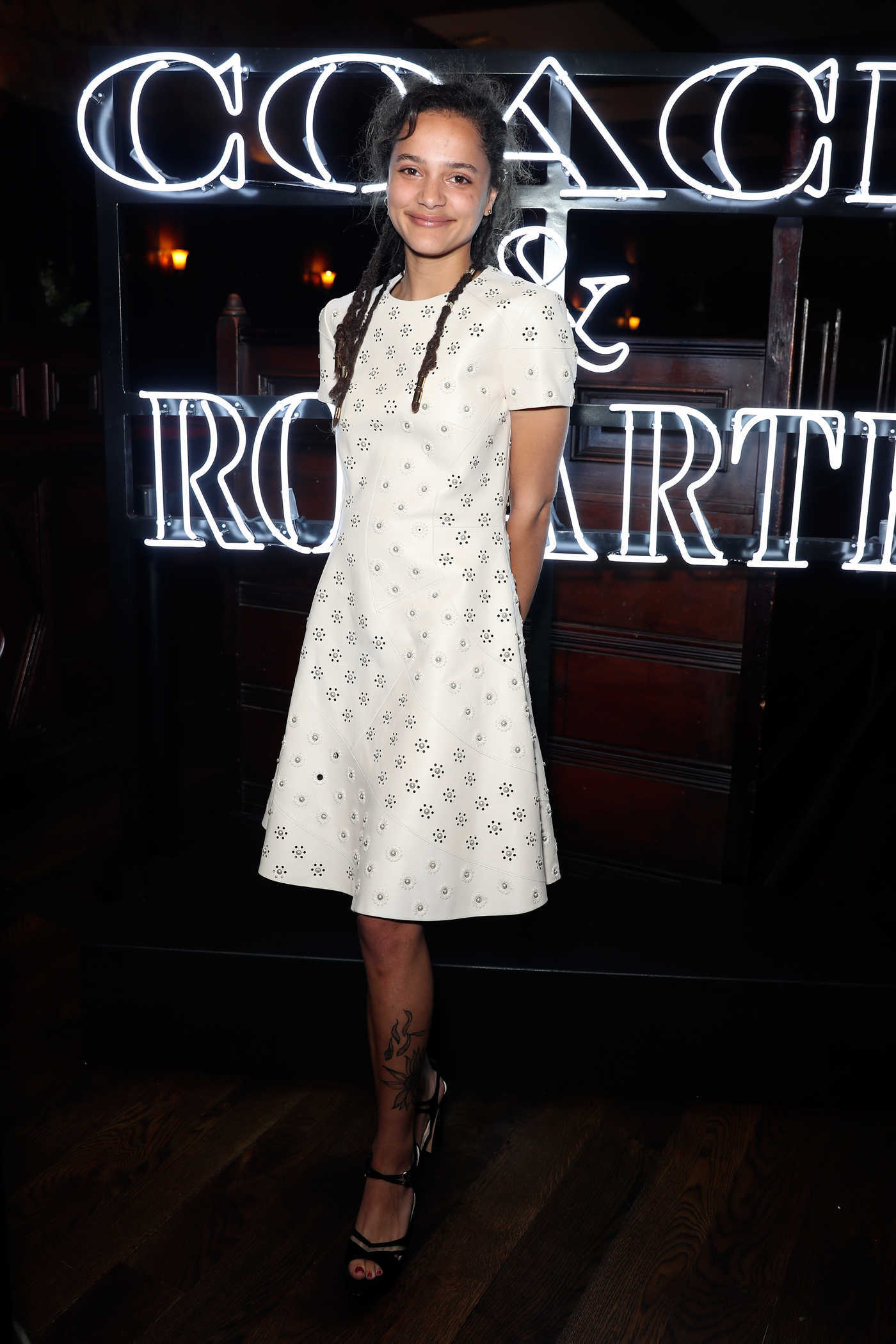 Sasha Lane at the Coach and Rodarte Dinner in Los Angeles 03/30/2017