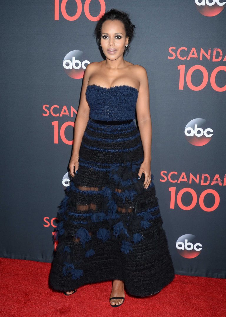 Kerry Washington at ABC's Scandal 100th Episode Celebration in West Hollywood 04/08/2017-1