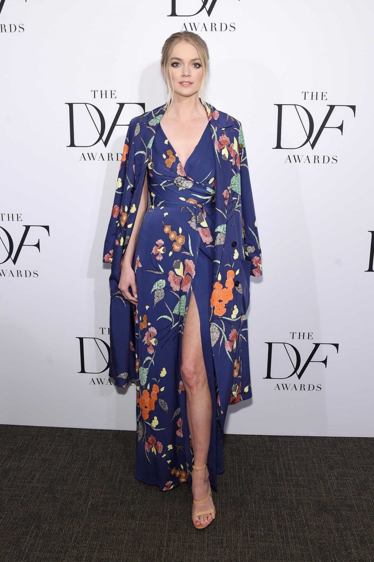 Lindsay Ellingson at the 2017 DVF Awards in New York 04/06/2017-1