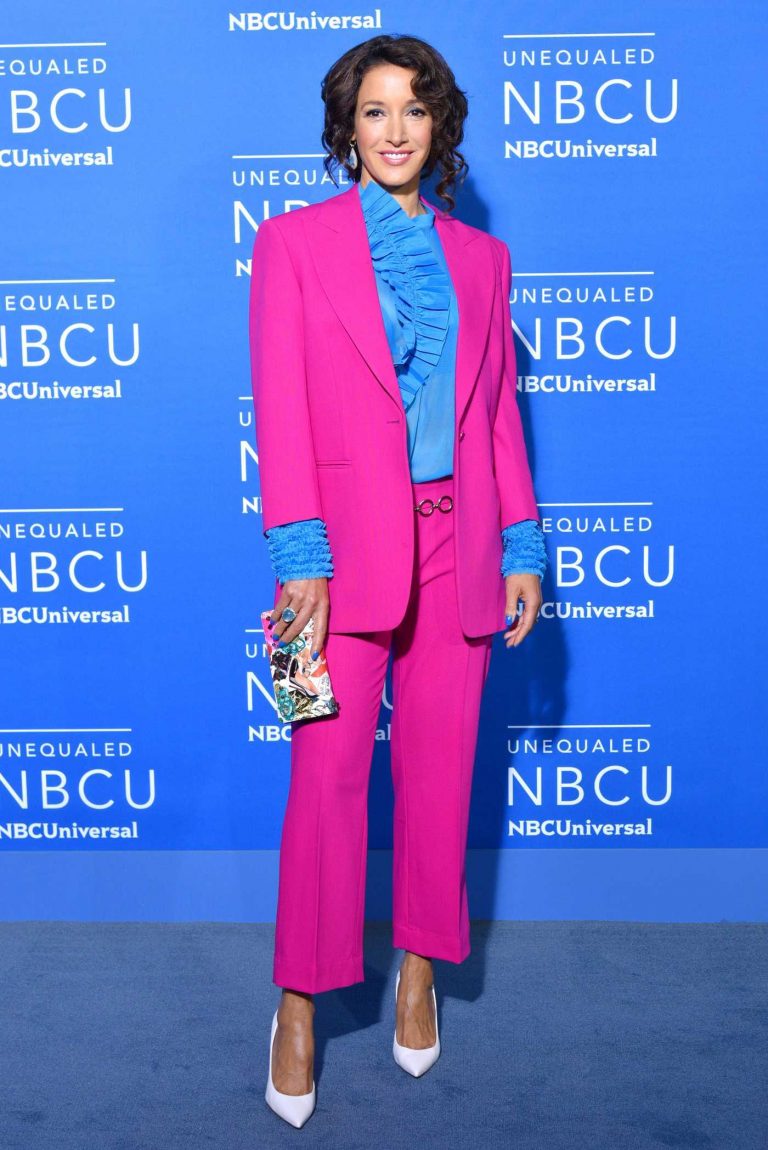 Jennifer Beals at the NBCUniversal Upfront in New York City 05/15/2017-1