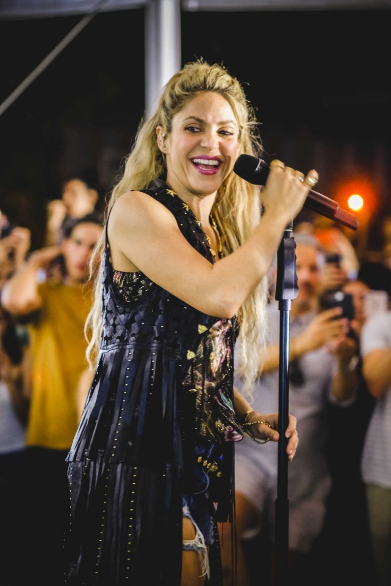 Shakira at Intimate Miami Open Air Venue on Memorial Day Weekend 05/27/2017-1