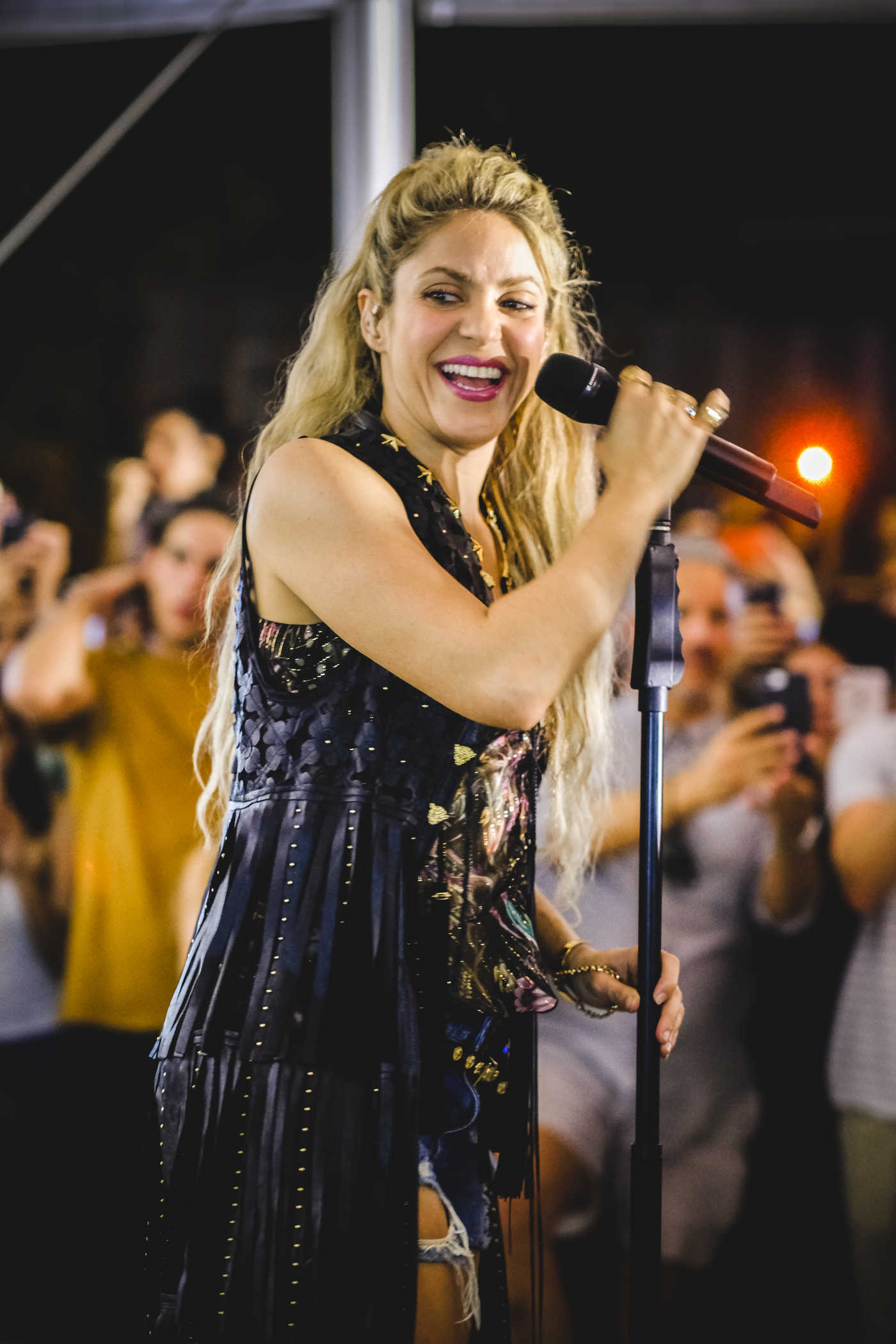 Shakira at Intimate Miami Open Air Venue on Memorial Day Weekend 05/27/2017