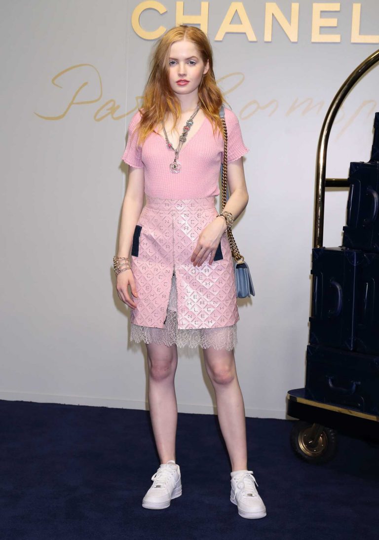 Ellie Bamber at the Chanel Metiers dâArt Collection Presentation in Tokyo 05/31/2017-1