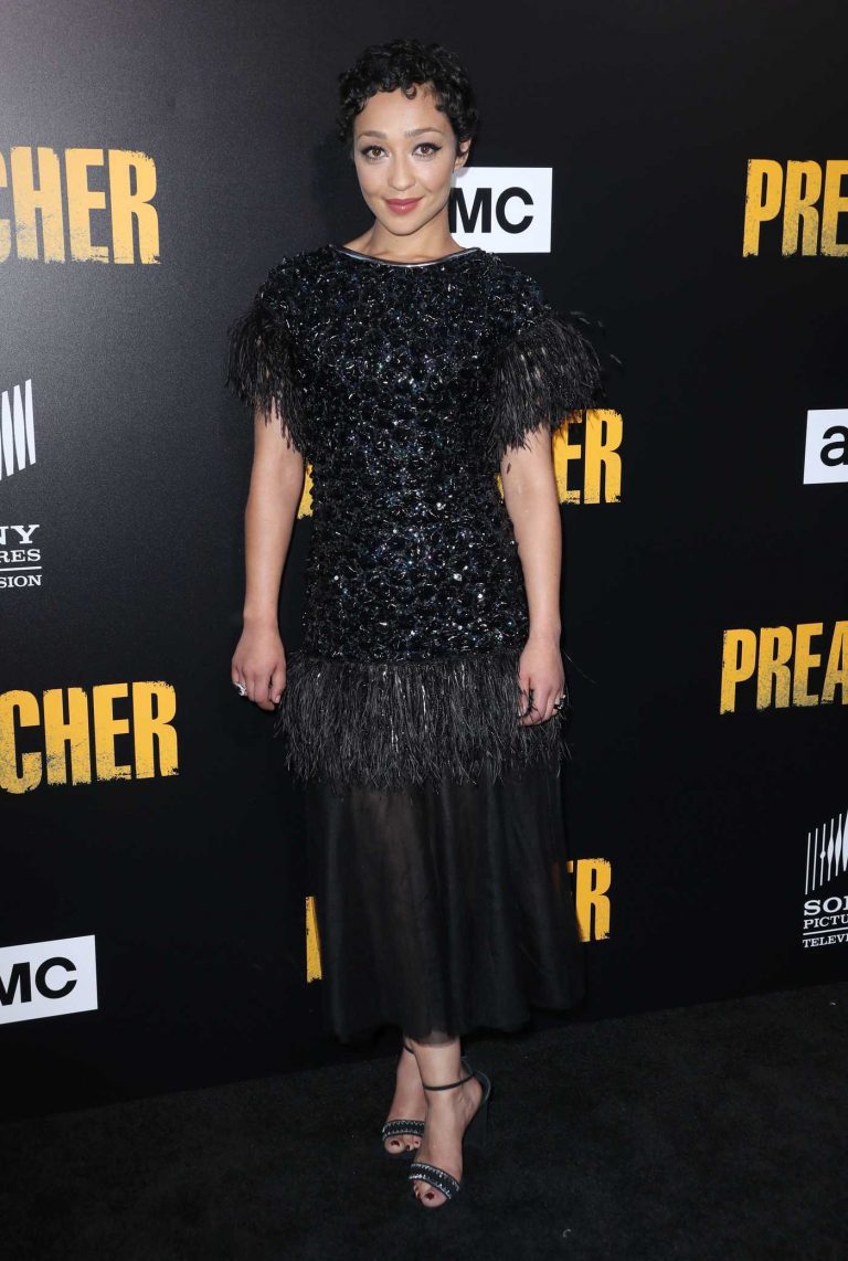 Ruth Negga at the Preacher Season 2 Premiere in Los Angeles 06/20/2017-1