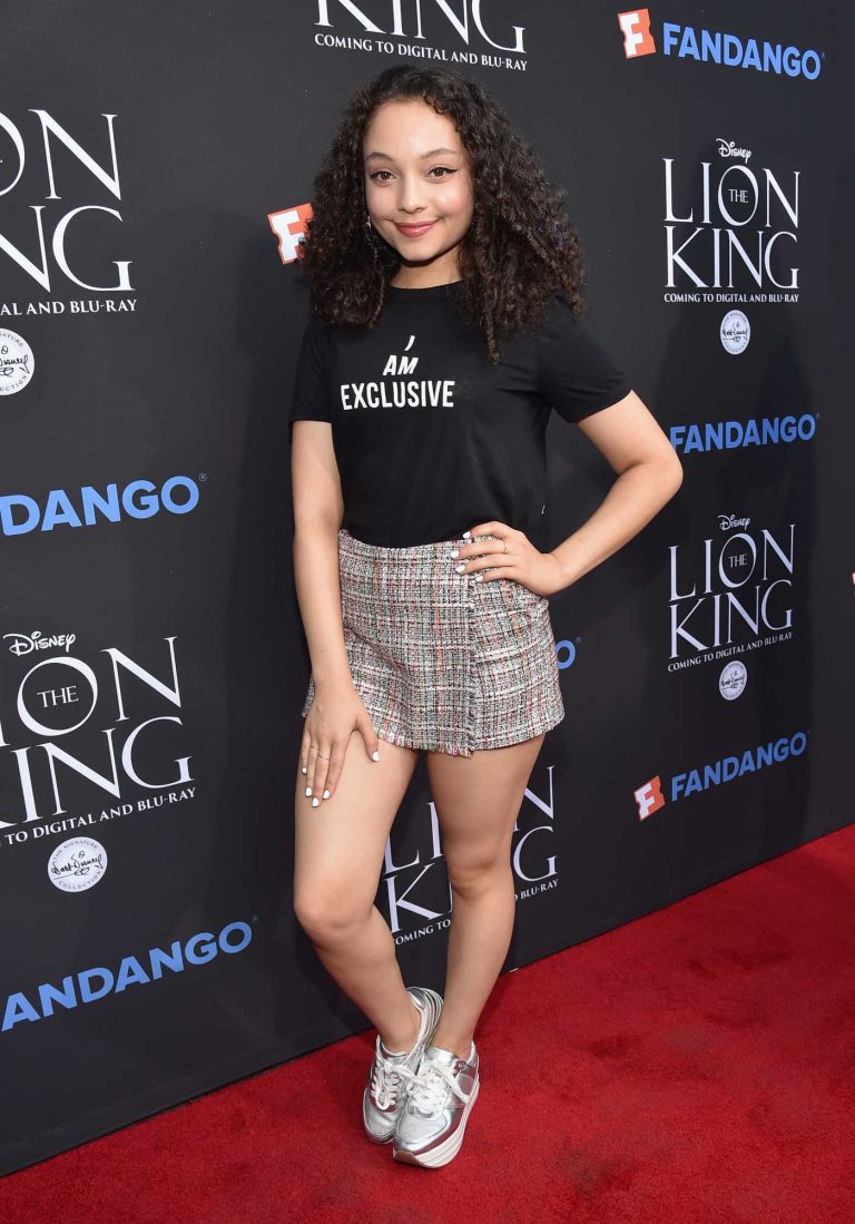 Kayla Maisonet at The Lion King Sing-Along in Los Angeles 08/05/2017-1