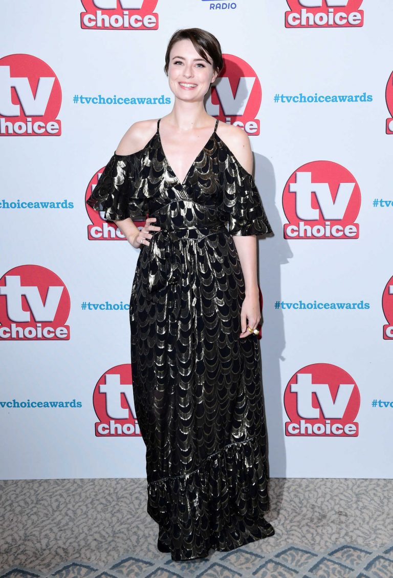 Jennifer Kirby at TV Choice Awards at The Dorchester in London 09/04/2017-1