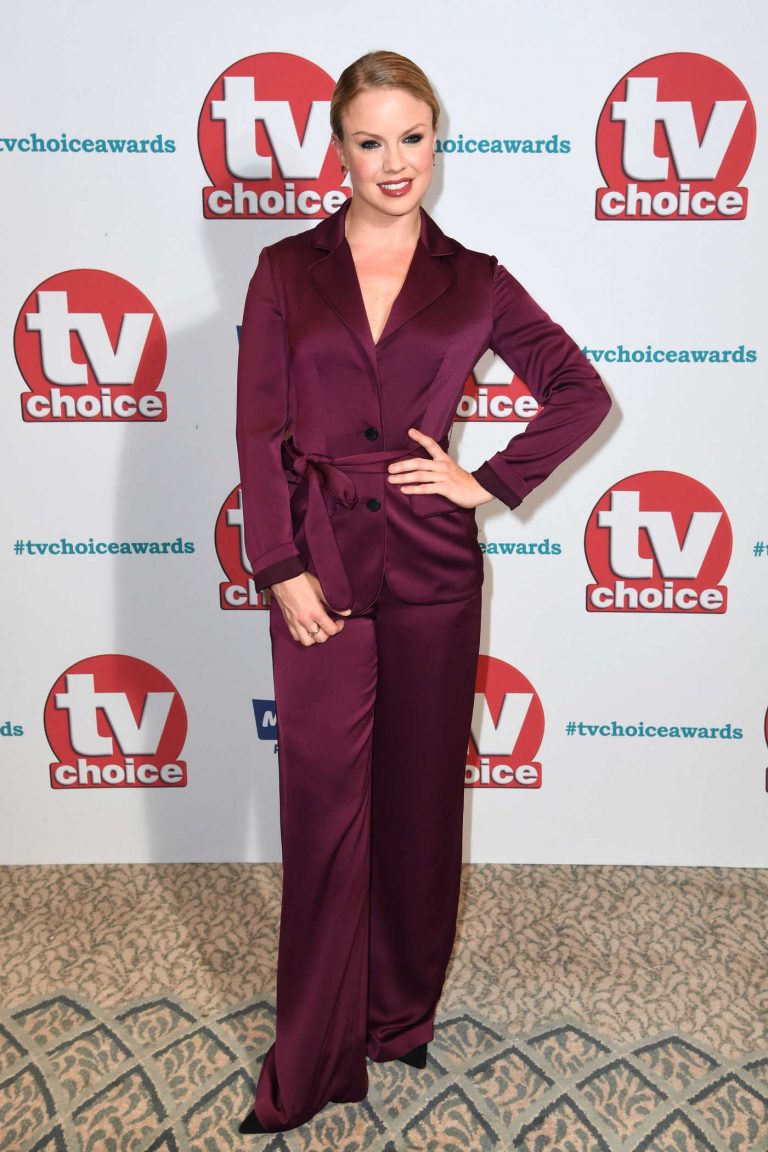 Joanne Clifton at TV Choice Awards at The Dorchester in London 09/04/2017-1