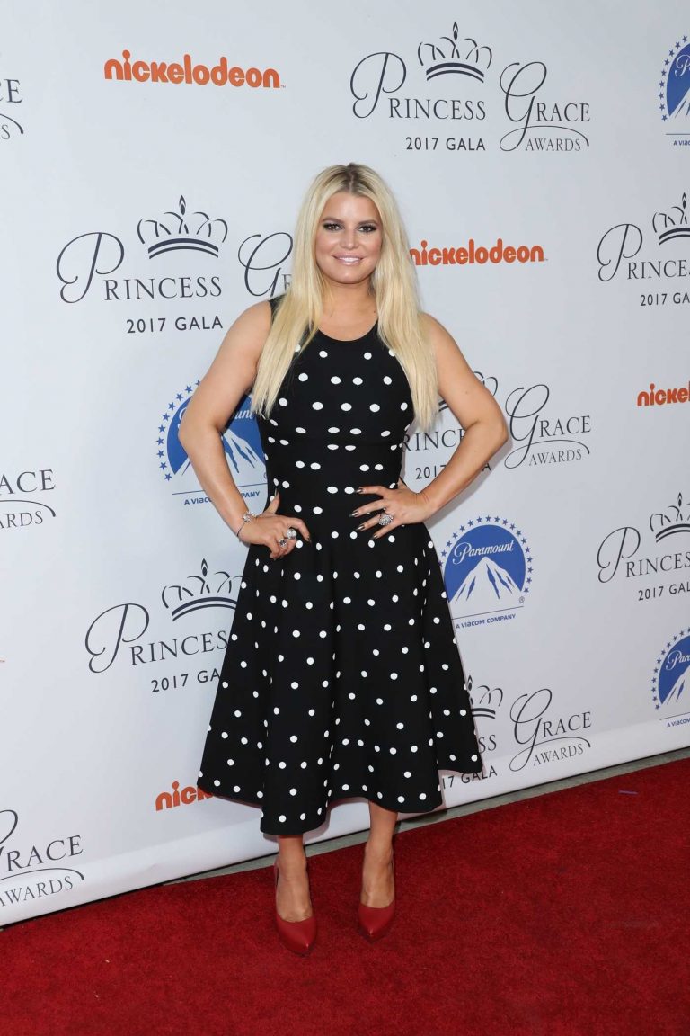 Jessica Simpson at 2017 Princess Grace Awards Gala Kickoff Event in Hollywood 10/24/2017-1