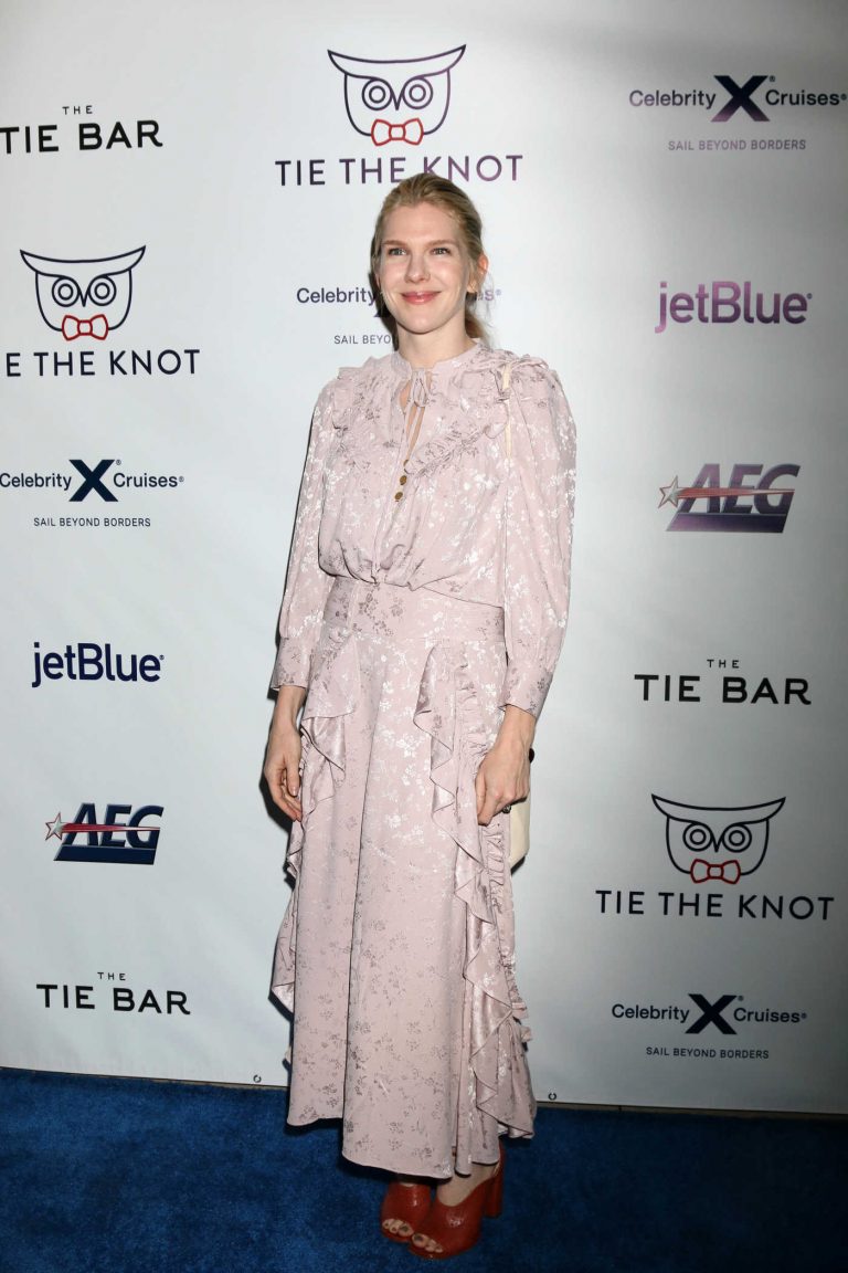 Lily Rabe at the Tie The Knot Party in Los Angeles 10/12/2017-1