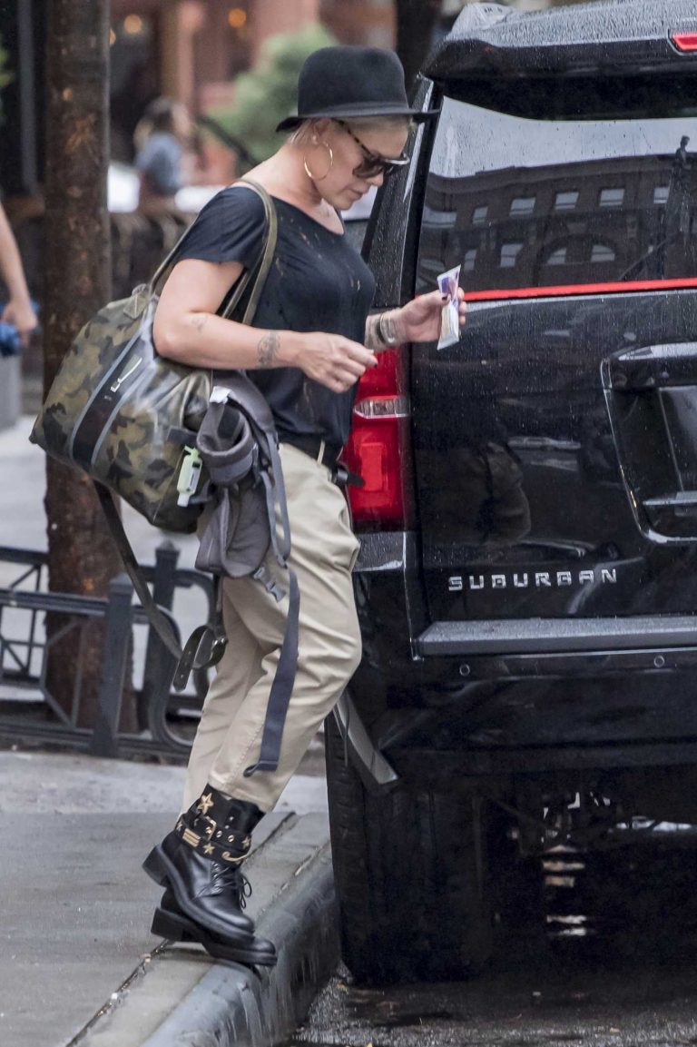 Pink Was Seen Out in New York City 10/09/2017-1