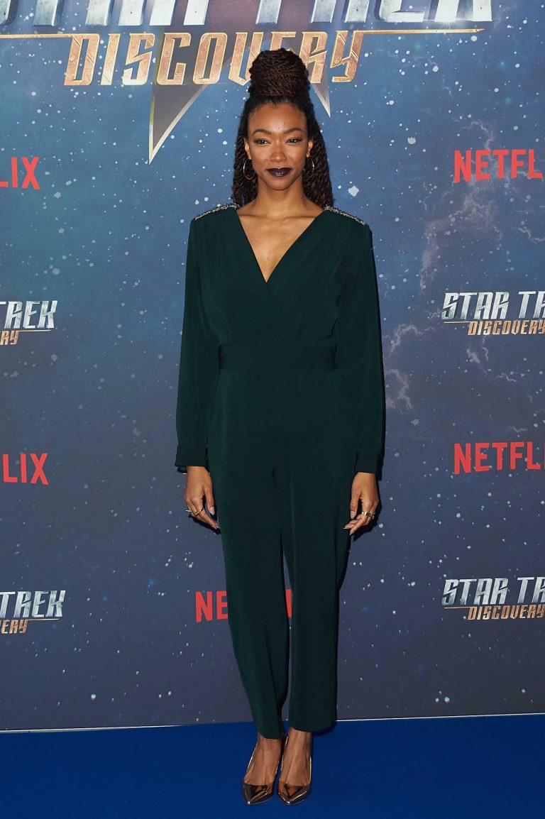 Sonequa Martin-Green at the Star Trek: Discovery Fan Screening at the Millbank Tower in London 11/05/2017-1