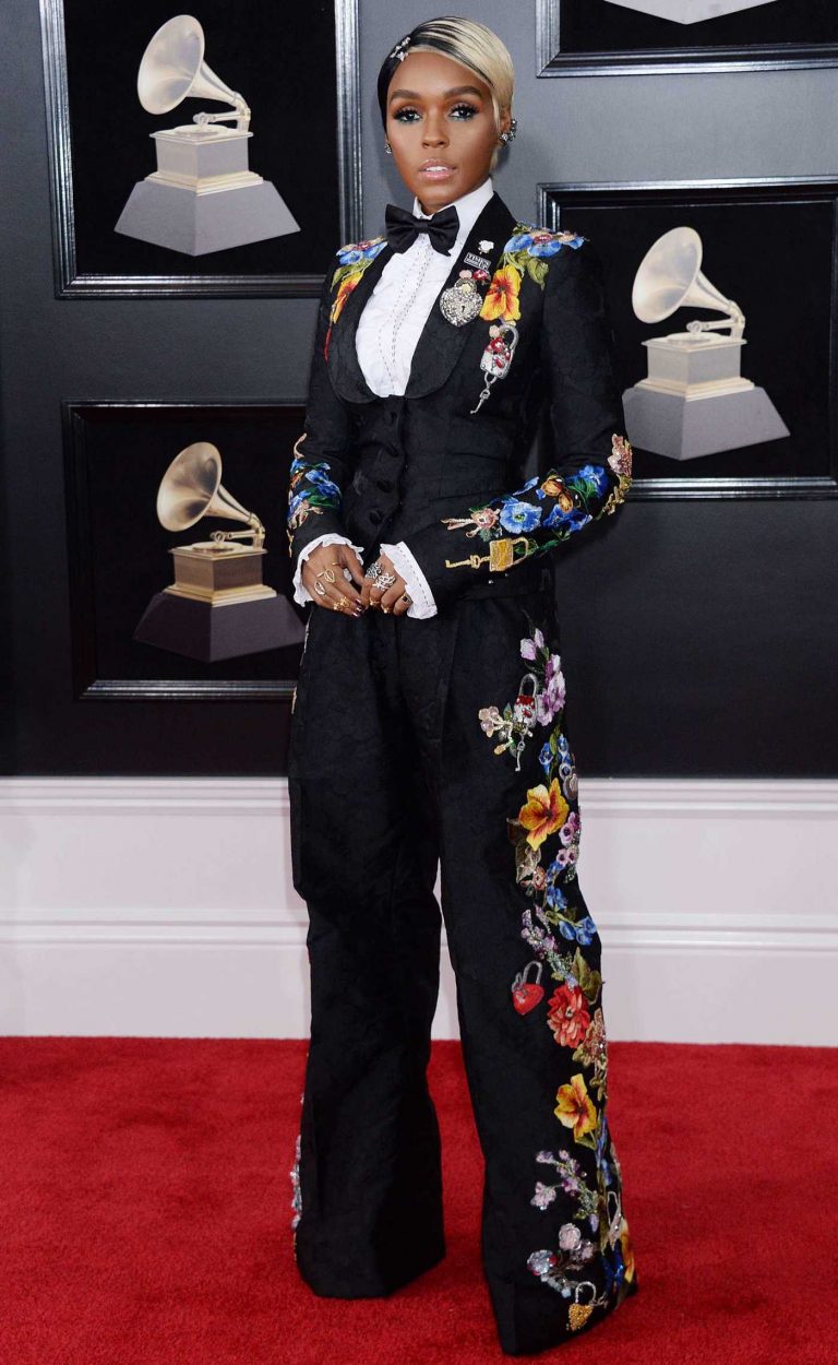 Janelle Monae at the 60th Annual Grammy Awards at Madison Square Garden in New York City 01/28/2018-1