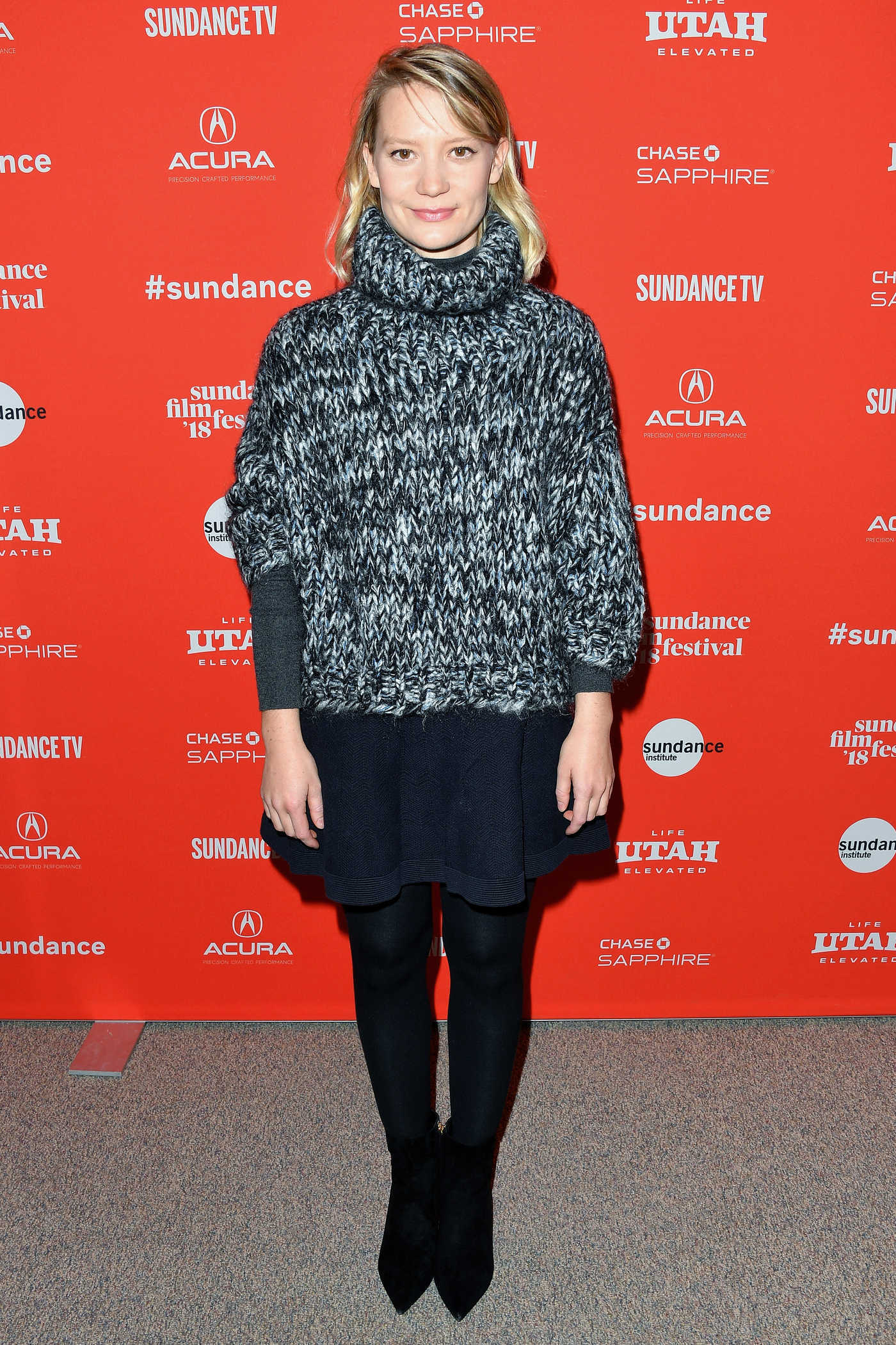 Mia Wasikowska at the Damsel Premiere During 2018 Sundance Film Festival in Park City 01/23/2018