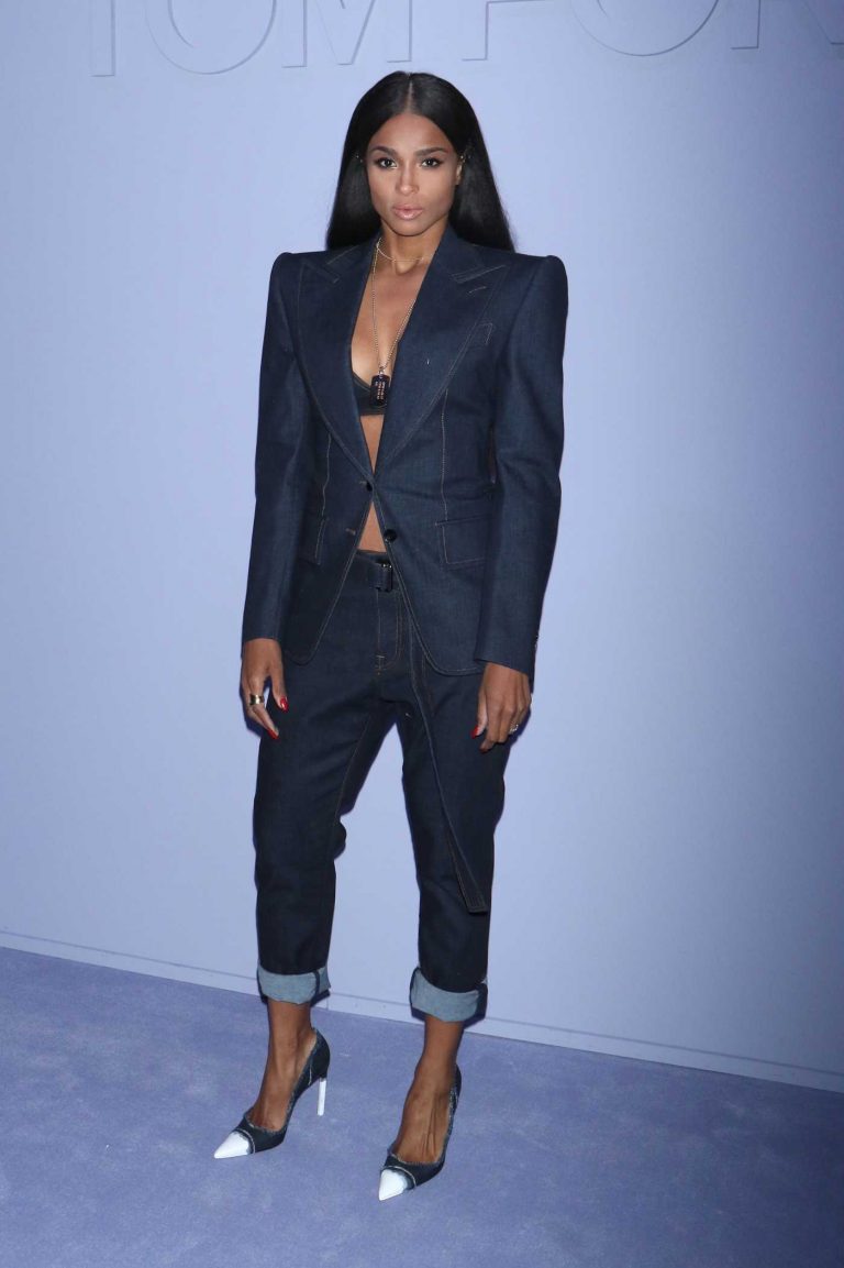 Ciara at 2018 Tom Ford Fashion Show During New York Fashion Week in New York 02/06/2018-1