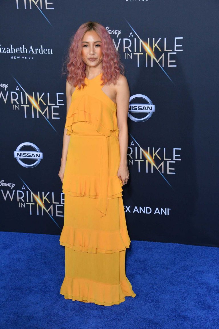 Constance Wu at A Wrinkle in Time Premiere in Los Angeles 02/26/2018-1