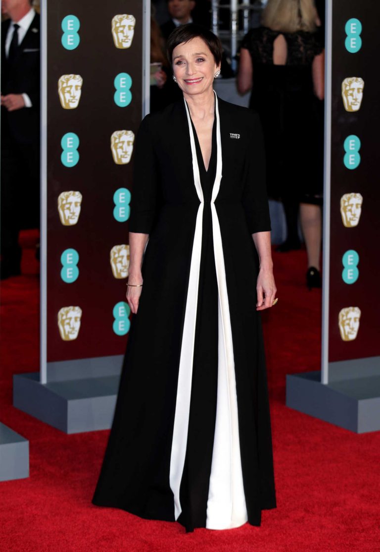 Kristin Scott Thomas at the 71st British Academy Film Awards at Royal Albert Hall in London 02/18/2018-1