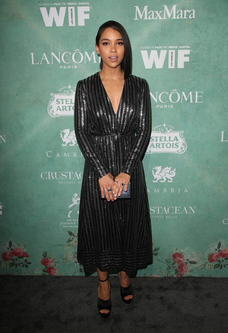 Alexandra Shipp at the 11th Annual Women in Film Pre-Oscar Cocktail Party in Beverly Hills 03/02/2018-1