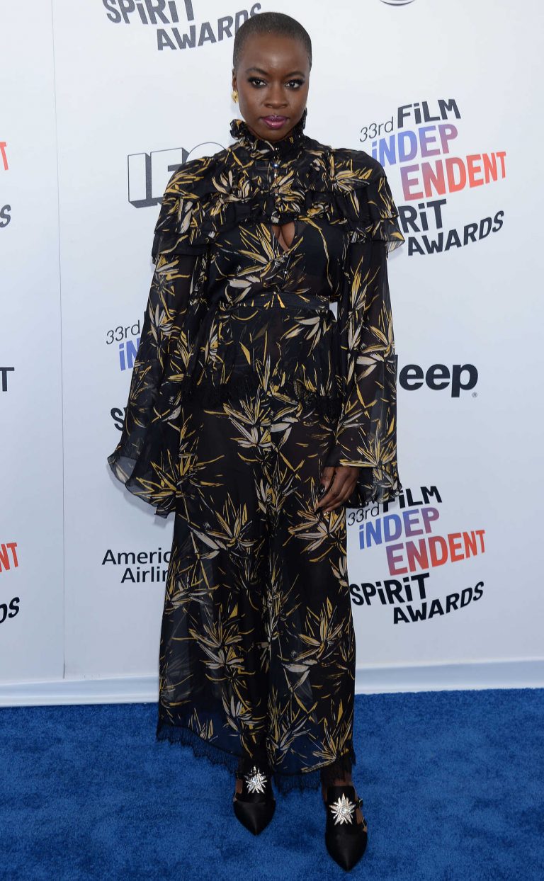Danai Gurira at the 33rd Film Independent Spirit Awards in Santa Monica 03/03/2018-1
