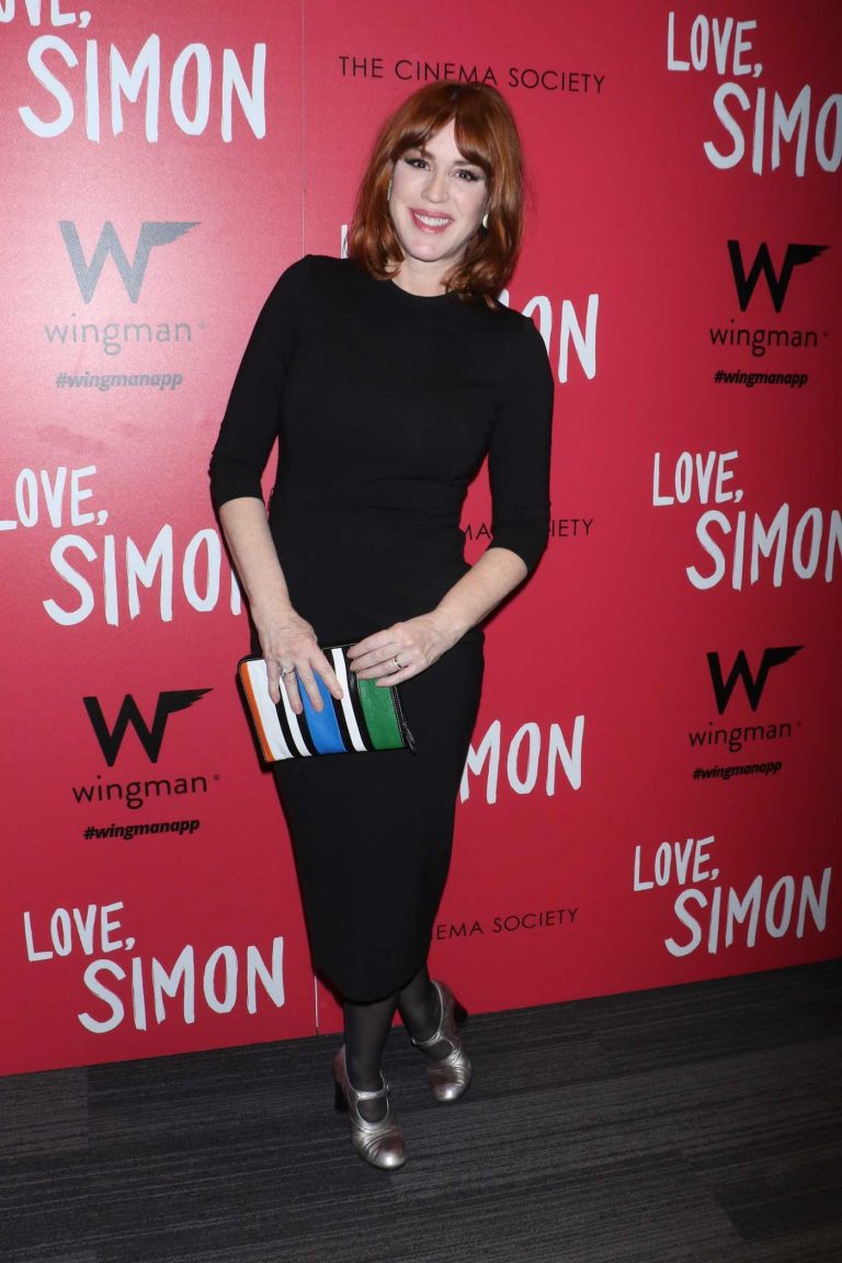 Molly Ringwald at the Love, Simon Premiere in New York 03/08/2018-1