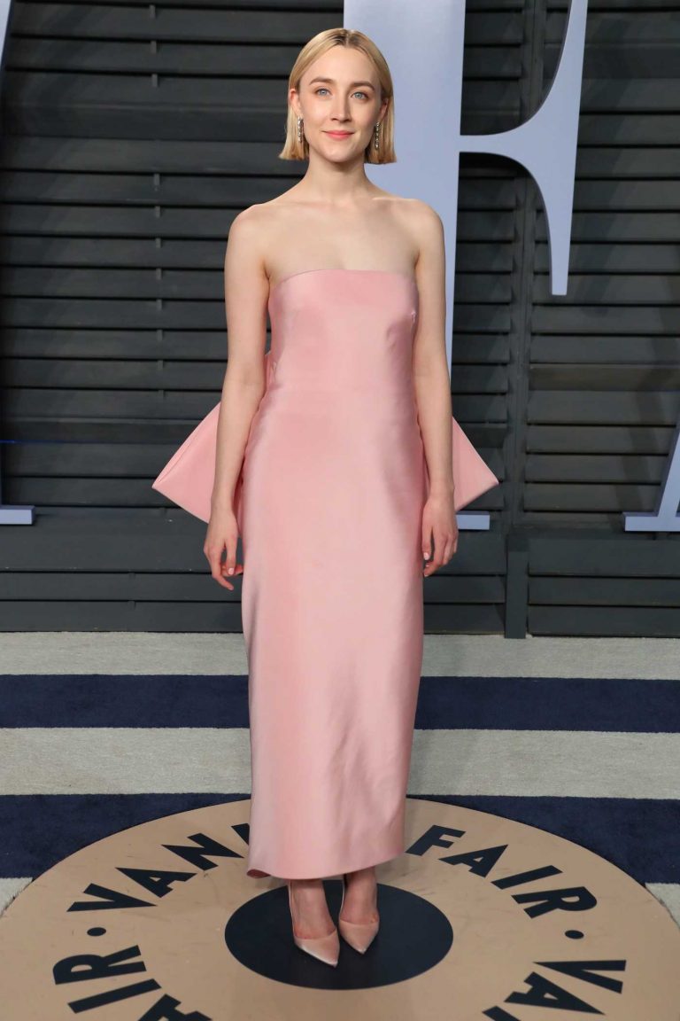 Saoirse Ronan at 2018 Vanity Fair Oscar Party in Beverly Hills 03/04/2018-1