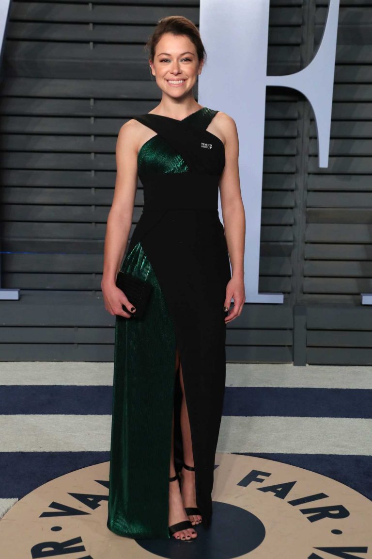 Tatiana Maslany at 2018 Vanity Fair Oscar Party in Beverly Hills 03/04/2018-1