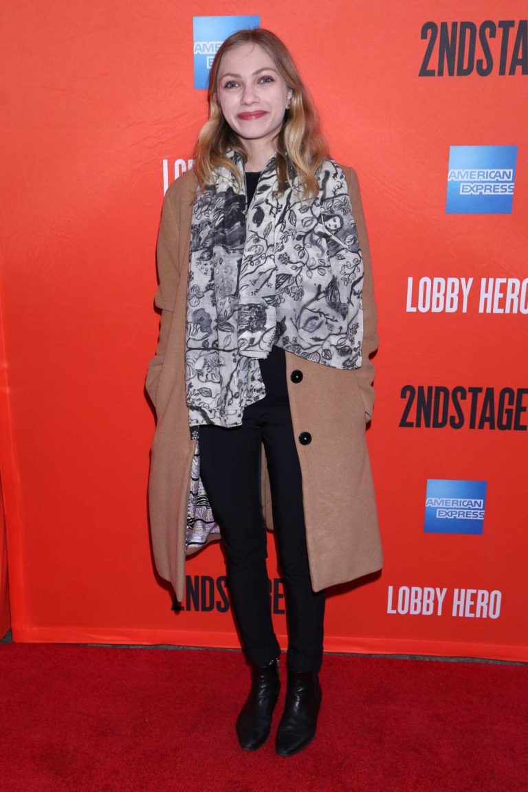 Tavi Gevinson at the Lobby Hero Broadway Play Opening Night in NYC 03/26/2018-1