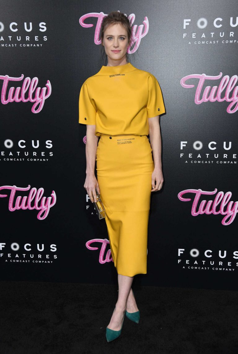 Mackenzie Davis at Tully Premiere in Los Angeles 04/18/2018-1