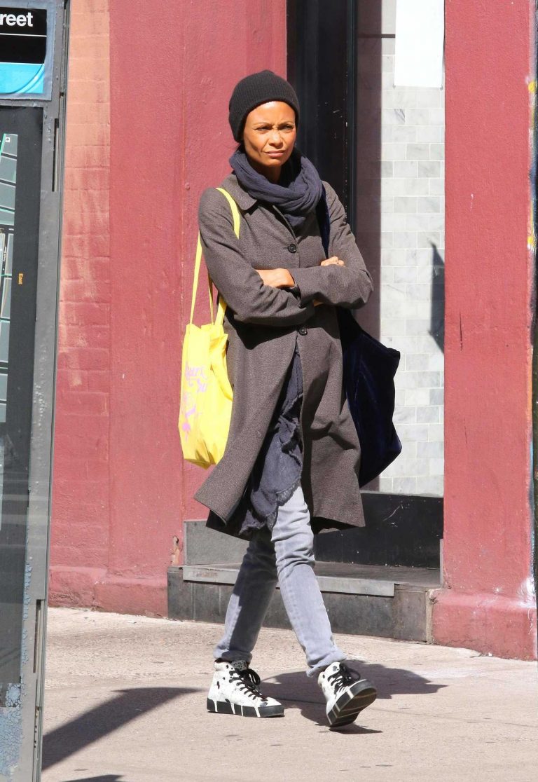 Thandie Newton Goes Shopping Out in Manhattan, New York 04/21/2018-1